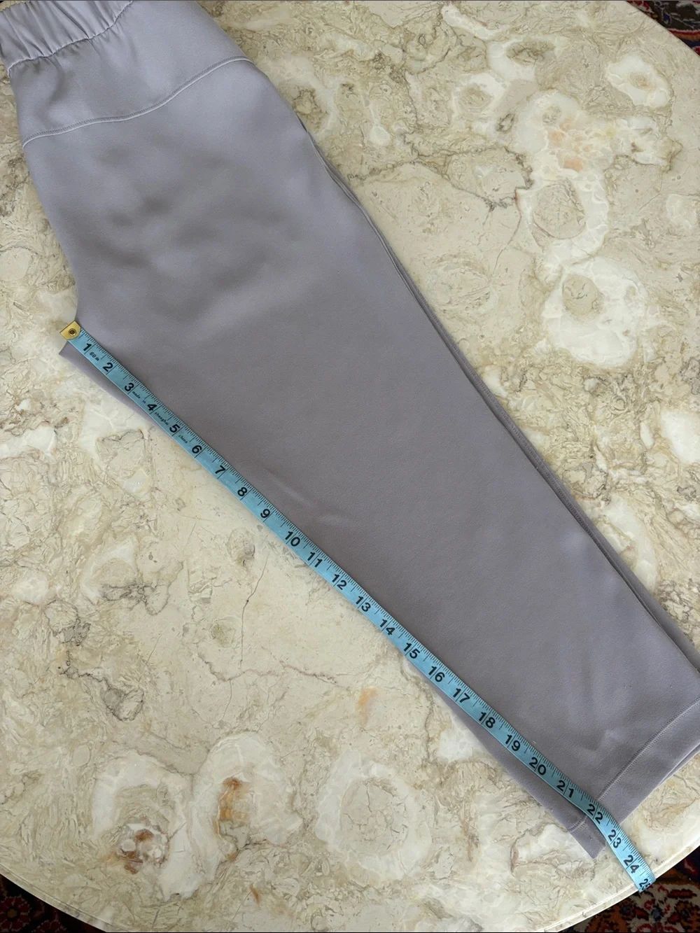 Lululemon On The Fly Woven Pant Rhino Grey Crepe Drawstring High Rise - Picture 10 of 13